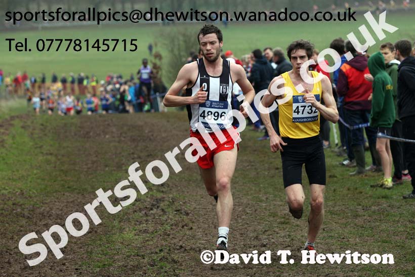 Senior mens Inter Counties Cross Country, Prestwold Hall, Loughborough. Photo: David T. Hewitson/Sports for All Pics